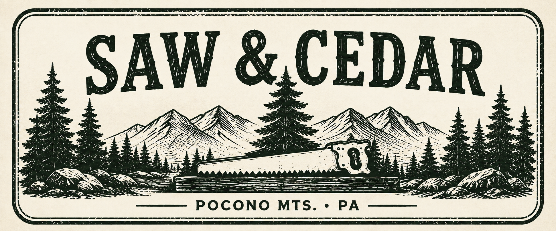 Saw & Cedar LLC — Pocono Mts., PA